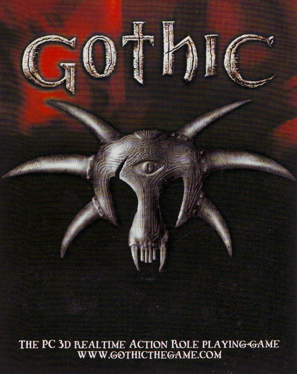 Gothic Werbekarte